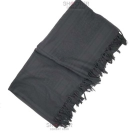 Arab scrim scarf (Full Black)