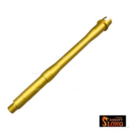 TMB CNC Aluminum 10.3 inch Outer Barrel For Marui MWS GBB (Gold)