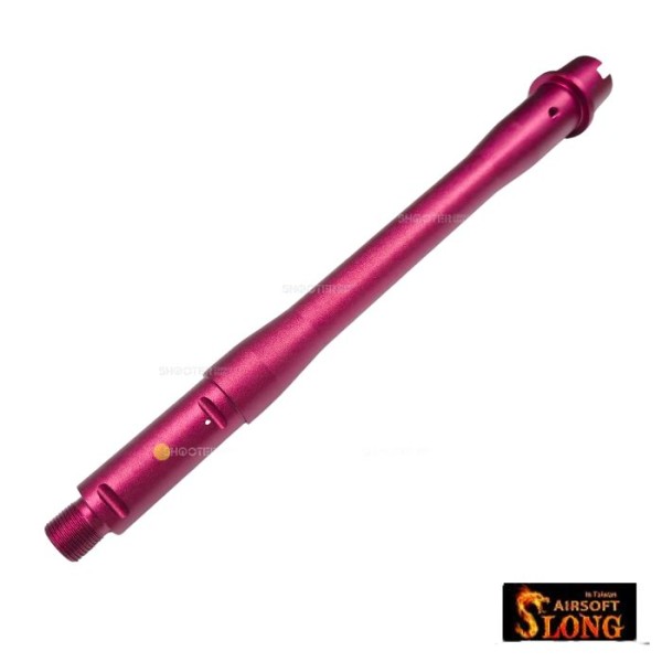 TMB CNC Aluminum 10 inch Outer Barrel For Marui MWS GBB (Red)