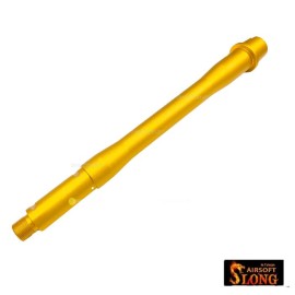 TMB CNC Aluminum 10 inch Outer Barrel For Marui MWS GBB (Gold)