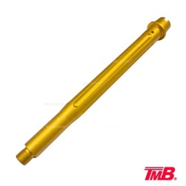 TMB CNC Aluminum 10 inch Outer Barrel For Marui MWS GBB (Straight- Gold)