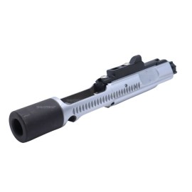 Taipei Refit Steel Bolt Carrier Set For Marui TM MWS GBBR Series - High Flow 1.4j  (Silver)