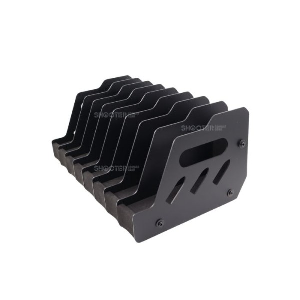 FFG 8-SLOT EVA PISTOL RACK ( Black )