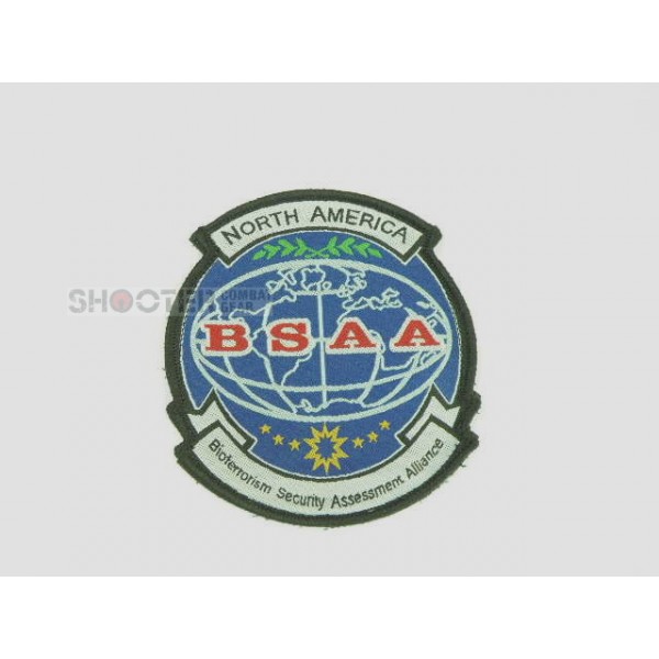 SCG Biohazard Hoop & Loop  Patch "BSAA"