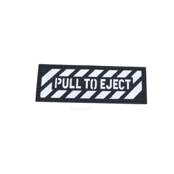 SCG Laser cut Reflective Patch" PULL TO EJECT"