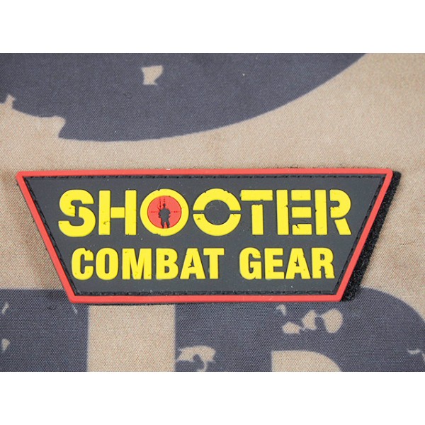 SCG PVC Hoop & Loop Patch '' SHOOTER LOGO -1'