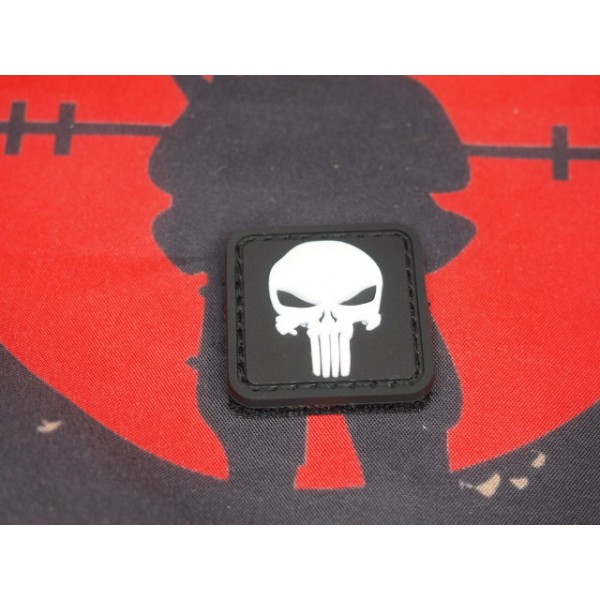 Punisher Skull PVC Patches (Glow In Dark)