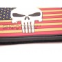 3D PVC Hoop & Loop Patch 'US Punisher Flag ''