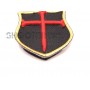 Hoop & Loop Patch '' Mini NAVY SEAL CRUSADER SHIELD'-Gold'