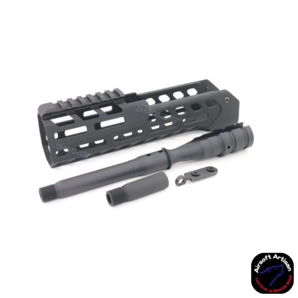 AIRSOFT ARTISAN  9" MLOK HANDGUARD SET FOR SIG AIRSOFT MCX VIRTUS ( BK )