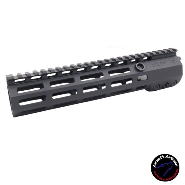 AIRSOFT ARTISAN 89 Style 9.5" MLOK RAIL FOR M4/M16 Series AEG / GBB / PTW (BLACK)