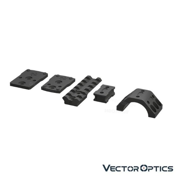 VECTOR OPTICS 30mm X-ACCU Mount Assembly Kit 6 Holes