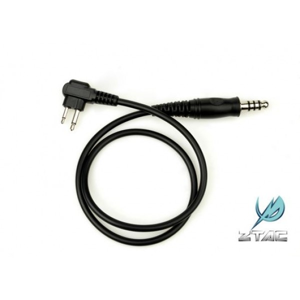 Z-Tactical Electronic PTT Wire (Z124- Motorola 2pin)