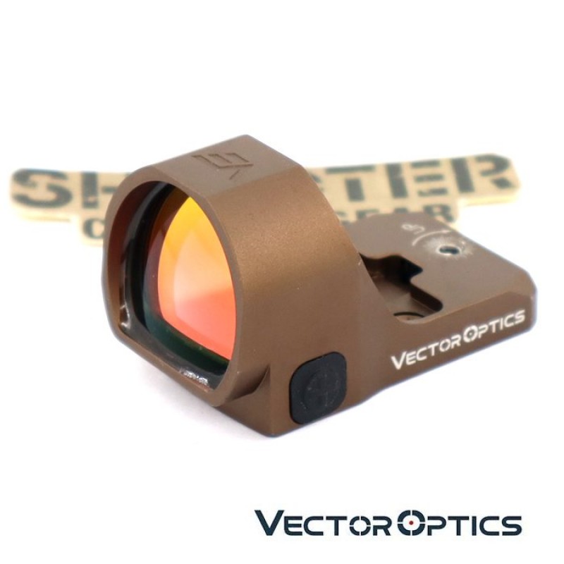 Vector Optics Frenzy-X 1x22x26 MOS Red Dot Sight FDE - Hunting Store