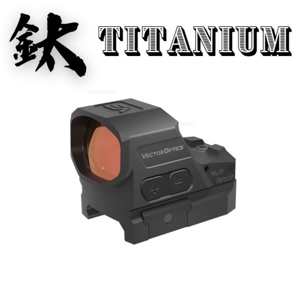 Vector Optics Frenzy-X 1x19x28 GenII Titanium Red Dot Sight