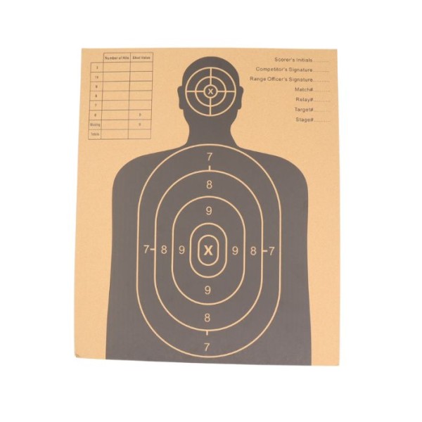 SCG Cardboard Shooting Target 13x15.5 inch(10PCS)