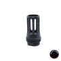 AIRSOFT ARTISAN CG SGI-6 STYLE DUMMY SILENCER WITH PIG FLASH HIDER (BK)