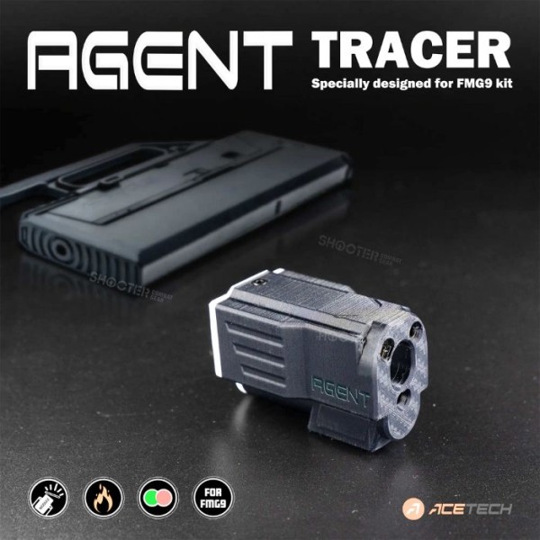 Acetech AGENT Tracer Unit with Color Flame Effect ) For FMG9 Series