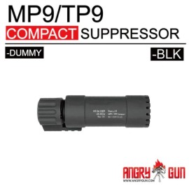 ANGRY GUN MP9/TP9 COMPACT SUPPRESSOR - DUMMY VER. (BLACK)