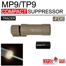 ANGRY GUN MP9/TP9 COMPACT SUPPRESSOR - TRACER VER. (FDE)