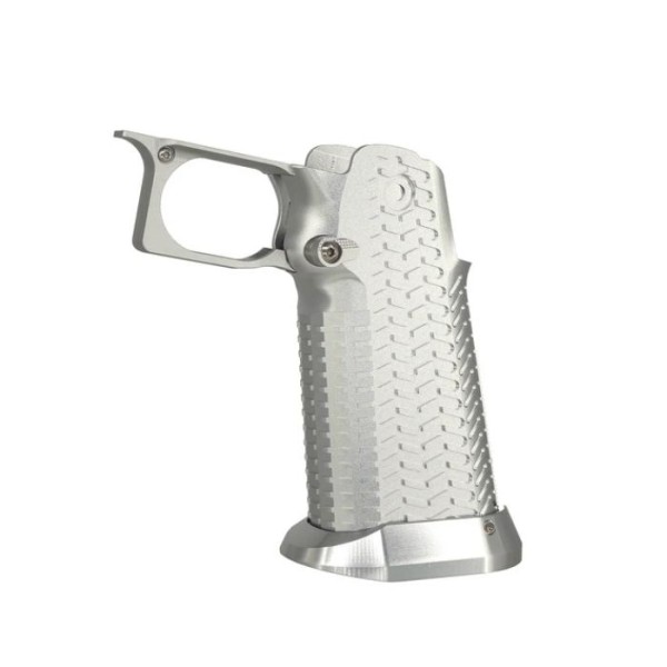 5KU CNC Aluminum Grip Type5 for Marui Hi-Capa GBB (Silver)