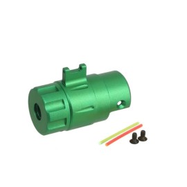 5KU CNC Silencer Adapter Kit for AAP01 GBB Airsoft (Green)