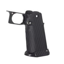 5KU CNC Aluminum Grip Type.2 for Marui Hi-Capa GBB (Black)