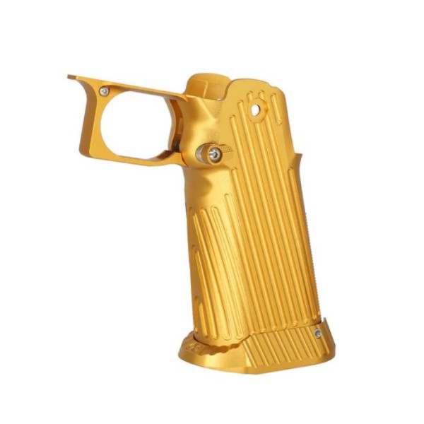 5KU CNC Aluminum Grip Type.2 for Marui Hi-Capa GBB (Gold)