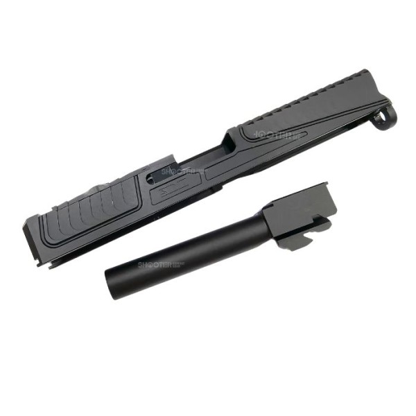 5KU CNC Aluminum Overbite Style Slide for Marui G17 GBB Airsoft