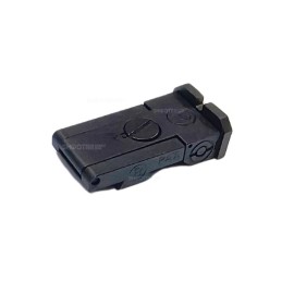 5KU Aluminum Bo-Mar Style Rear Sight for Marui Hi-Capa GBB Airsoft (Black)