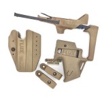 SCG F Style Brace w/ holster set For Glock GBB Series (DE)