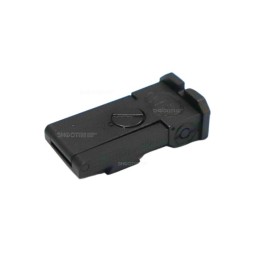 5KU Aluminum STI Style Rear Sight for Marui Hi-Capa GBB Airsoft (Black)