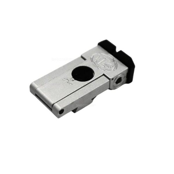 5KU Aluminum STI Style Rear Sight for Marui Hi-Capa GBB Airsoft (Silver)