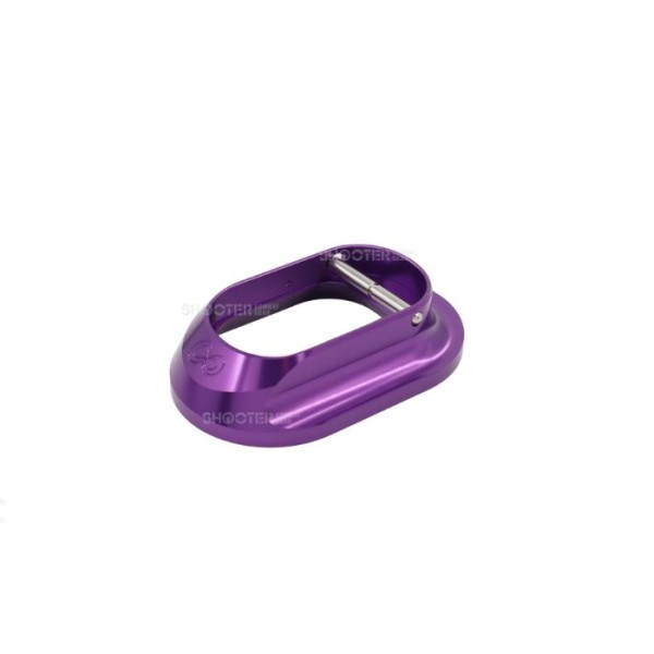 5KU Aluminum XL Infinity Magwell for 5KU CNC Hi-Capa Grip (Purple)