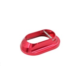 5KU Aluminum XL Infinity Magwell for 5KU CNC Hi-Capa Grip (Red)