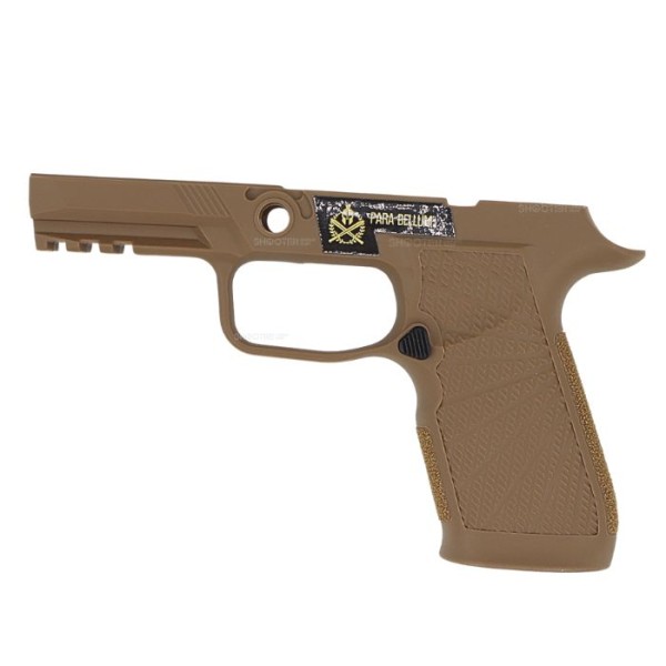 Para Bellum WC Style Grip Module Frame For SIG AIR / VFC P320 M17 M18 X Carry GBBP (TAN)