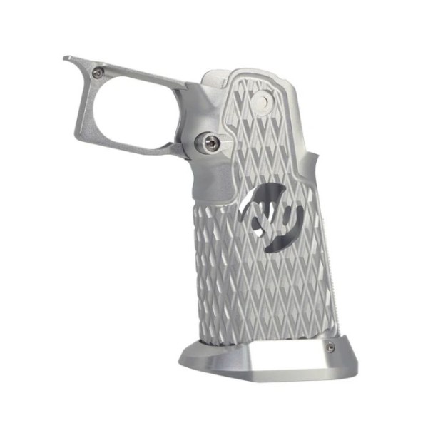 5KU CNC Aluminum Grip Type6 for Marui Hi-Capa GBB (Silver)