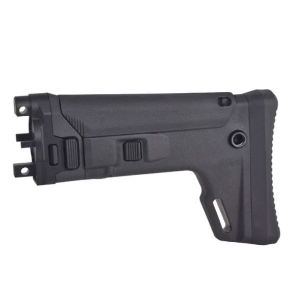 5KU ACR Style Retractable Stock for CYMA MP5K Airsoft (Black)