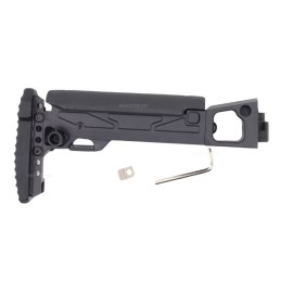 5KU Folding Telescopic Buttstock w/ Cheek Riser for GHK AK74 GBB ( 5KU-396 )