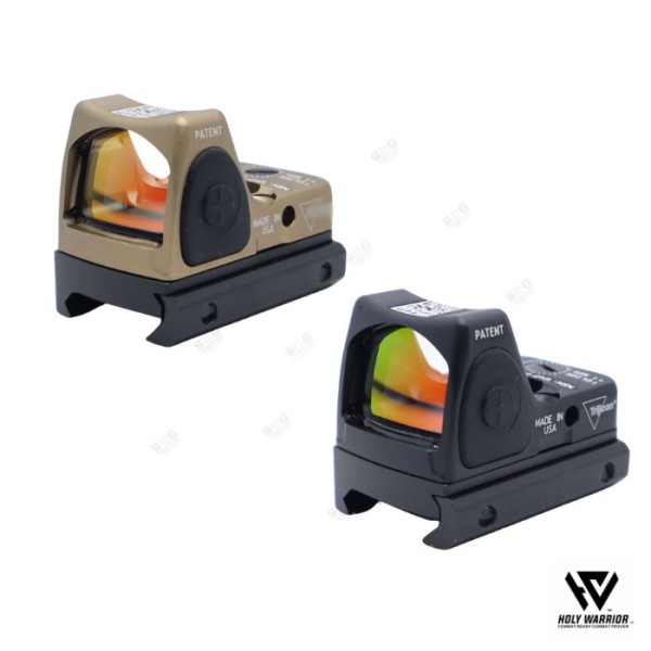 Holy Warrior R1 Metal RMR HRS Style Red Dot Sight (Black/DE)