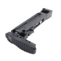 5KU Folding Telescopic Buttstock w/ Cheek Riser for GHK AK74 GBB ( 5KU-396 )