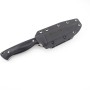 HARNDS Defender Fixed Blade Knife w /Kydex Sheath- Satin