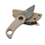 TONIFE Runer EDC Knives- Stonewash -(BK/Green/Sand)