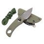 TONIFE Runer EDC Knives- Stonewash -(BK/Green/Sand)