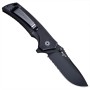 HARNDS Warrior Folding Knives- Black Titanium