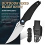 HARNDS Shark Fixed Blade Knife w /Kydex Sheath